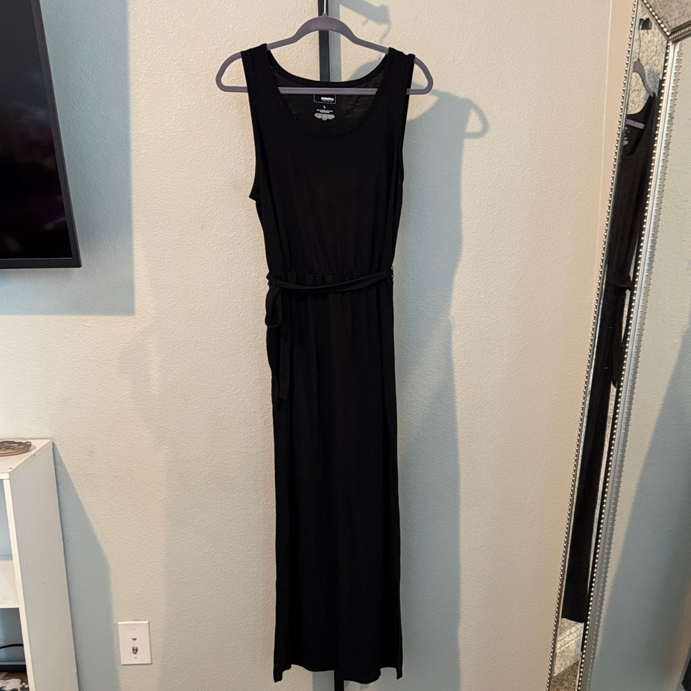 Sonoma Elegant Black Maxi Dress Size Large